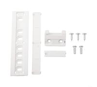 Glissière Encastrable - Rails Coulissants Silencieux pour Étagères Frigo - Installation pour facile - Plastique et Métal pour robuste - Organiseur Intérieur 15x10cm
