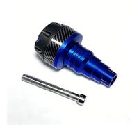 Glissière Fourche pour moto Aluminium Alliage Protection Glissière(Blue) | Alliage aluminium pour robuste, texture , résistance pour usure, installation rapide, paire complète