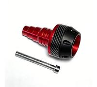 Glissière Fourche pour moto Aluminium Alliage Protection Glissière(Red) | Alliage aluminium pour robuste, texture , résistance pour usure, installation rapide, paire complète