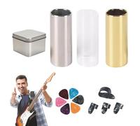 Glissière Guitare | Curseur Tube Guitare | Kit Accessoires Guitar 60 Mm Pour Électrique Acoustique Instrument Musique Outils Studio Débutants Jouet Cadeau Musicien