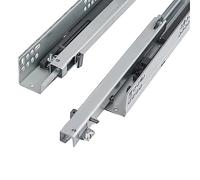 Glissiere pour Tiroir Encastrées, Glissières de Tiroirs à Fermeture Douce Glissières à Roulement à Billes Inférieures Cachées, 25 30 35 40 45 50cm, Charge de 35kg 1 Paire ( Color : A , Size : 40cm )