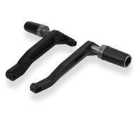 glissière protection cadre Pour Monster 950 937 2021 2022 Moto Antichute Porte-bagages Slider Carénage Crash Protection Housse(H-titanium)