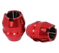 glissière protection cadre Pour PCX 125 150 160 PCX125 PCX160 Moto Avant Protection Antichute De Roue Châssis Anti-collision(Red)