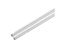 Glissières d'armoire à montage latéral Lot de 2 tiges guidage for axe mouvement linéaire chromé trempé 8 mm 400 for pièces d'imprimante 3D(100mm)