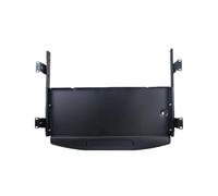 Glissières d'armoire à montage latéral Plateau De Clavier Polyvalent Ordinateur, Tiroir Coulissant À Montage Latéral For Bureau, Étude, Maison(Black Mouse Platform)