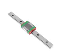 Glissières de guidage de mouvement linéaire en mét 1 rail de guidage linéaire miniature MGN7 + 1 chariot MGN7C(1pc 100mm)