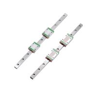 Glissières de guidage de mouvement linéaire en mét Glissière linéaire miniature MGN15 100 mm - 800 mm 2 pièces Guide linéaire MGN15C 4 pièces Bloc MGN15C(600mm)