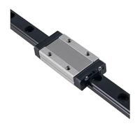 glissières de guidage de mouvement linéaire Guide linéaire MGN9 2 pièces MGN9H 100 mm-1000 mm + 4 chariot coulissant noir for pièce d'imprimante 3D(250mm)