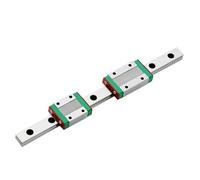 glissières de guidage de mouvement linéaire Guide linéaire miniature MGN12 Longueur du rail de guidage 150-600 mm MGN12C Bloc coulissant Rail Chariot Pièces imprimées en 3D(200mm)