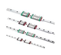 glissières de guidage de mouvement linéaire Kit de guidage linéaire à roulement billes for rail miniature MGN12H L 100 mm-1000 mm(450mm)