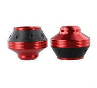 Glissières de Protection Fourche pour avant Absorption Chocs(red) | Protection pour avant, minimise dégâts pour chute, réduit coûts réparation, pour durable longue durée, installation facile