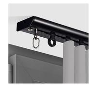 Glissières de rideaux invisibles ultra fines pour fenêtres à battants internes et installation au plafond, installation sans code, idéal pour les espaces étroits