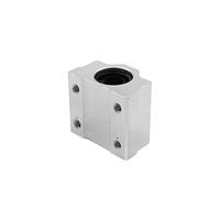 Glissières de roulement à Mouvement linéaire 2 pièces, modèle SC25UU, Longueur 25 mm, principalement utilisées for Les pièces CNC, Les pièces d'imprimante 3D, Les Machines-Outils de précision