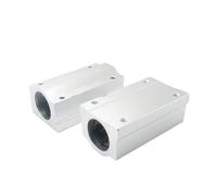 Glissières de roulement à mouvement linéaire 2 pièces, modèle SCS8LUU-SCS20LUU, principalement utilisées for les pièces CNC, les pièces d'imprimante 3D, les machines-outils de précision(SC16LUU)