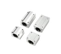 Glissières de roulement à mouvement linéaire 4 pièces, modèle SCS6UU-SCS20UU, SCS8LUU-SCS20LUU, principalement utilisées for les pièces CNC, les pièces d'imprimante 3D, les machines-outils de précisio