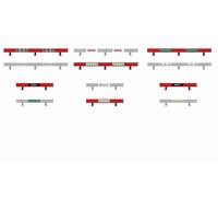 Scalextric Crash Barriers With Stickers