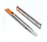 Glissières De Tiroir À Clavier, Glissières De Tiroir À Fermeture Douce, Fabrication Renforcée pour Une Longue Durée De Vie, Rails D'armoire pour Commode De Cuisine(18in)