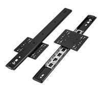 Glissières de tiroir à fermeture douce, Lot de 2 glissières tiroir à roulement billes 14 24 pouces, capacité 45 kg(500mm(20inch))