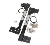 Glissières de tiroir à fermeture douce sous le pla Ensemble de quincaillerie for meubles, armoire, garde-robe, porte battante, rangement télescopique pliable et dissimulée(600mm)