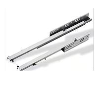 Glissières de tiroir à Fermeture en Douceur, glissière du tiroir inférieur, glissière à Extension complète, glissières cachées, Rails d'armoire, Tampon d'amortissement, muet et Lisse,