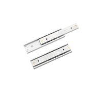 Glissières de tiroir à roulement à billes larges, 2 pièces, Rail pliable for tiroir de 16mm 70 100 140 200 250mm(70mmx16mm)