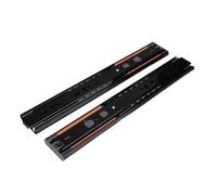 Glissières De Tiroir À Tampon En Acier Inoxydable 1 Paire Amortissement Hydraulique Rails Tiroir À Fermeture Douce Quincaillerie Meubles Amortissement Hydraulique