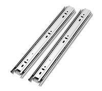 Glissières de tiroir en acier inoxydable de 45 mm, capacité de charge de 100 lb, fonctionnement fluide et silencieux, installation facile, 1 paire(700mm)