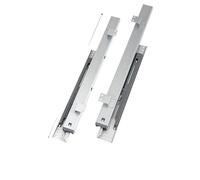 Glissières de tiroir Folding Pull-Out Bottom Mounted Linear Track Jewelry Cabinet Hidden Drawer Slide Pour réparation
