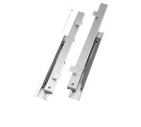 Glissières de tiroir Folding Pull-Out Bottom Mounted Linear Track Jewelry Cabinet Hidden Drawer Slide Pour réparation