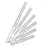 Glissières de tiroir, Glissières de tiroir à 2 sections, bille d'acier guidage Micro, 27mm large, glissière plis(450mm)