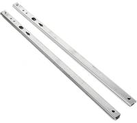 Glissières de tiroir, rails coulissants, glissières, 1 paire de glissières télescopiques à roulement à billes robustes de 182 mm à 406 mm, kit de réparation(16inches (406mm))