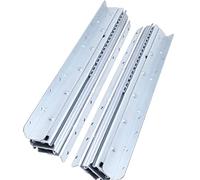 Glissières de tiroir robustes de 600 mm, 800 mm, 1000 mm, à extension complète pour cuisine, fond en acier laminé à froid, capacité de charge de 120 kg, glissières de tiroir