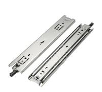 Glissières De Tiroir Robustes De Qualité Industrielle Coulisse À Billes À Extension Totale 3 Plis Rails De Montage Latéraux Avec Serrure Glissière De Tiroir De 51 Mm 1 Paire(900mm)