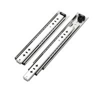 Glissières de tiroir robustes d'une capacité de 113,4 kg - Extension complète avec roulements à billes - Rails de qualité industrielle pour un fonctionnement fluide (550 mm)