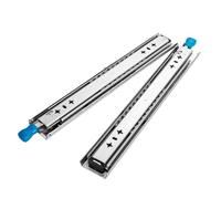 Glissières de tiroir robustes verrouillant 1 paire/2 pièces, 2 paires/4 pièces, 5 paires/10 pièces, 10 paires/20 pièces, capacité de charge latérale de 250 LB(20Pair,18inch(450mm))
