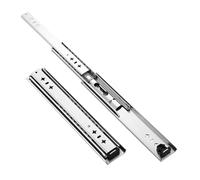 Glissières de tiroir verrouillables robustes avec amortisseur pour armoires de cuisine et boîtes à outils, charge maximale 100 kg