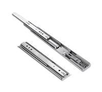 Glissières de tiroir verrouillables robustes avec amortisseur pour armoires de cuisine et boîtes à outils, charge maximale 100 kg