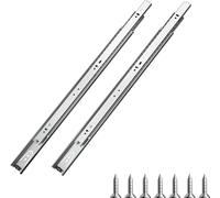 Glissières de tiroir VEVOR, 50 cm, glissières de tiroir de commode robustes à montage latéral, glissières de tiroir pour le remplacement de DIY