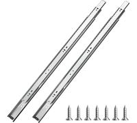Glissières de tiroir VEVOR, 600 mm, glissières de tiroir de commode robustes à montage latéral, glissières de tiroir pour le remplacement de DIY