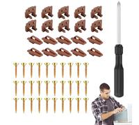 Glissières Et Guides De Tiroir | Pièce De Remplacement Multifonctionnelle | Kit de Réparation pour Coulisses - Pour cuisines chambres chambre d'enfant dortoir hôtel tables de chevet armoires