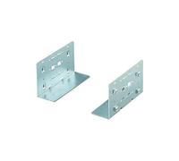 Rittal Rail 19 pouces 5501400 - 2 UH, montage fixe, naturel