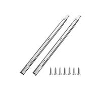 VEVOR Glissières de Tiroir, 10 Paires, Coulisses de Tiroir à Billes à Montage Latéral 600 mm Capacité de Charge 45 kg, Rail de Guidage en Acier au Carbone à Extension Complète pour Armoire Cuisine