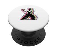Glitch Art Aïkido Arts Martiaux Aïkidoka PopSockets PopGrip Adhésif