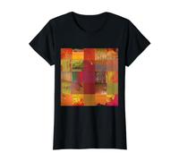 Glitch Art Grille de Corruption de données Motif cybernétique Abstrait T-Shirt Graphique avec Valeur