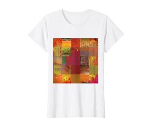Glitch Art Grille de Corruption de données Motif cybernétique Abstrait T-Shirt Graphique avec Valeur