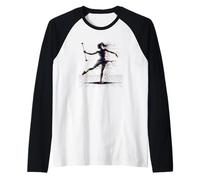 Glitch Art Maniement De Bâton Majorette Twirler Majorettes Manche Raglan