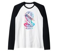 Glitch Art Sculpture Grecque Statue Manche Raglan