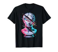 Glitch Art Sculpture Grecque Statue T-Shirt