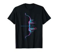 Glitch Art Tir à l’Arc Archer Arc et flèches Archers T-Shirt