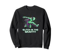 Glitch in The Gravity Art Lovers Amateurs d'art numérique Sweatshirt